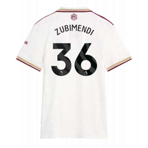 Billige Fotballdrakt Arsenal Martin Zubimendi #36 Replika Tredjedrakt Dame 2025-26 Kortermet Billige Fotballdrakt Arsenal Martin Zubimendi #36 Replika Tredjedrakt Dame 2025-26 Kortermet